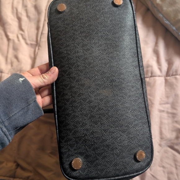 Michael Kors Dark Gray Signature Tote - Picture 3 of 7